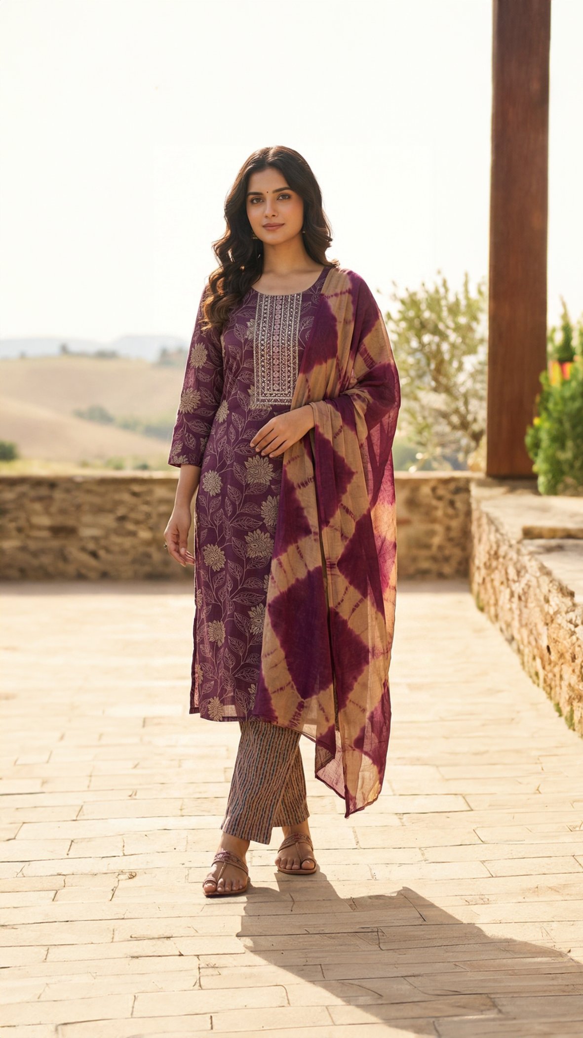 RAVEENA – Heavy Capsule Foil Print 3-Piece Set