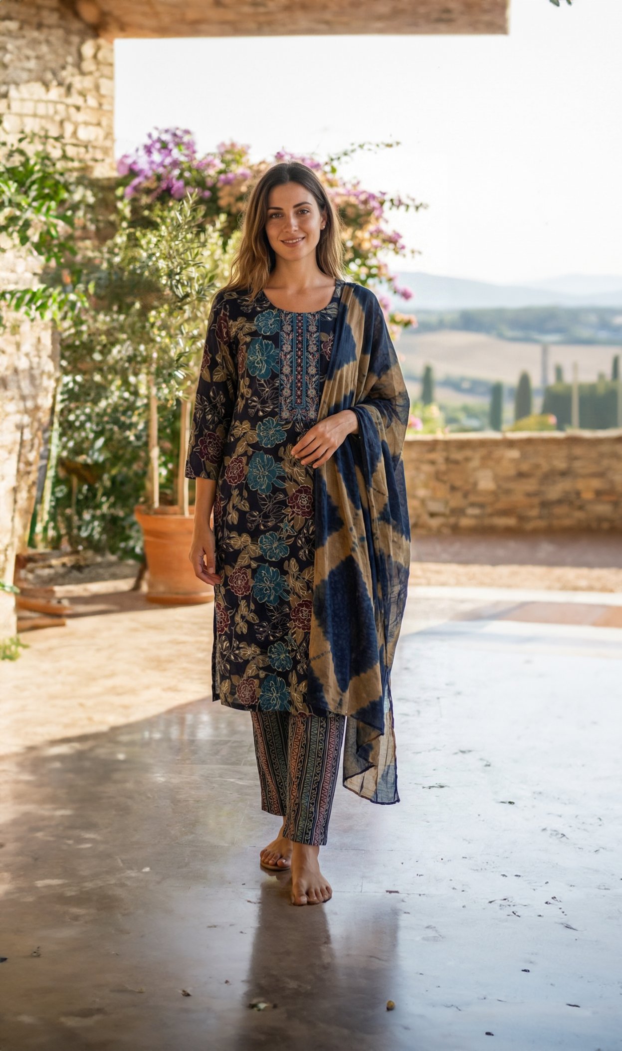 RAVEENA – Heavy Capsule Foil Print 3-Piece Set